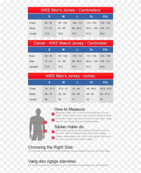 nike nfl jersey size chart